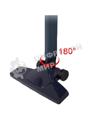 Пылесос вертикальный Endever SkyClean VC-298 темно-синий, питание от сети, 450 Вт, уборка сухая, пылесборник 0.5 л