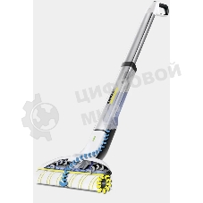 Электрошвабра Karcher EWM 2 белый/серый, питание от аккумулятора, уборка влажная, пылесборник 0.36 л