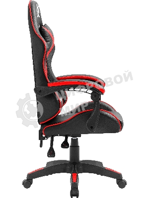 Кресло Defender XCOM черный, экокожа, 120 кг, механизм качания