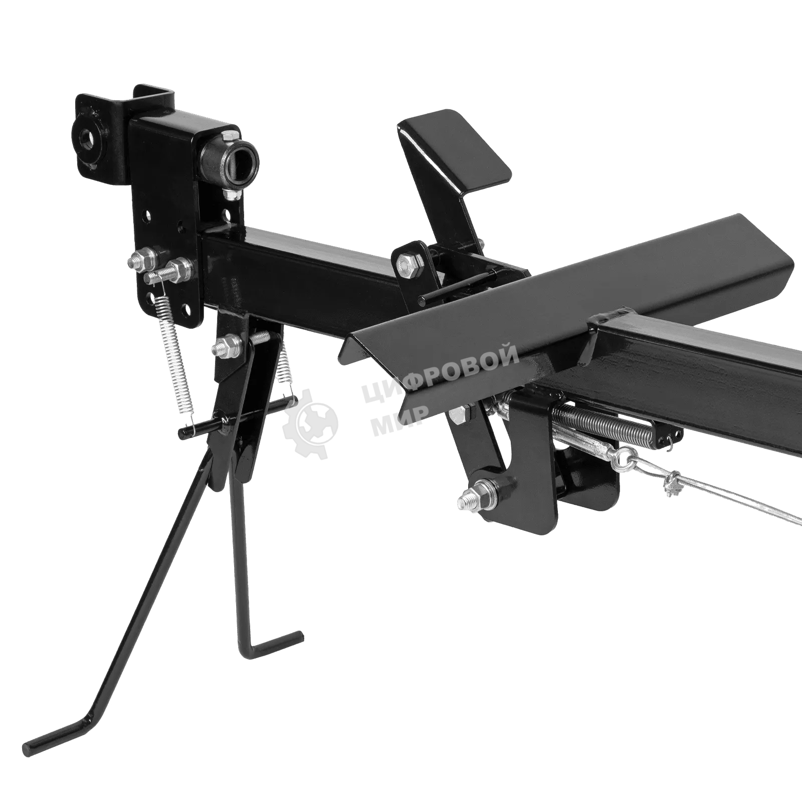 Прицеп для мотоблока Denzel TT-500, оцинк., груз. 500 кг, рег. сцепка, колеса 4.00-10, в упаковке