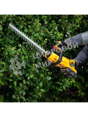 Кусторез аккумуляторный Denzel RBC510-36 Li-ion, 36 В, 4 А·ч, нож 510 мм, поворотная ручка