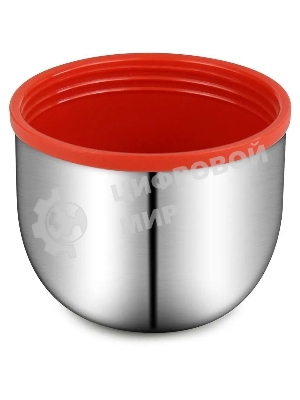 Термос Starwind 20-1000 1 л, серебристый/красный, картонная коробка