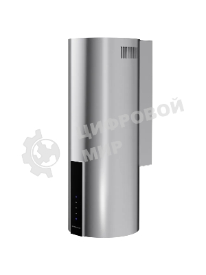 Вытяжка Kuppersberg, цилиндрическая, настенная, 35 см, сенсорное управление, таймер, отвод/рециркуляция, 3 скорости, производительность 850 м3/ч, LED освещение, обратный клапан, уровень шума 68 дБ, угольный фильтр CF110 (опция), цвет нержавеющая сталь