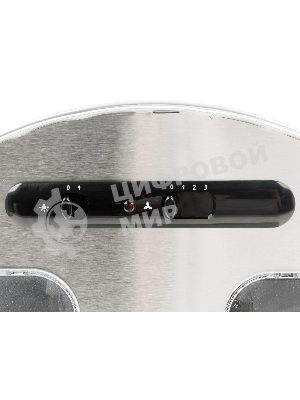 Вытяжка каминная Elikor Эпсилон 50Н-430-П3Л нержавеющая сталь/серебро, 50 см, 430 куб. м/ч, 54 дБ