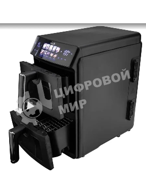 Аэрогриль Eltronic 777-03 черный, 2600 Вт, 12 л, сенсор, 10 программ