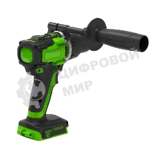 Дрель-шуруповерт аккумуляторная GREENWORKS GD24DD140, Аккумуляторная, 24В, Без АКБ и ЗУ