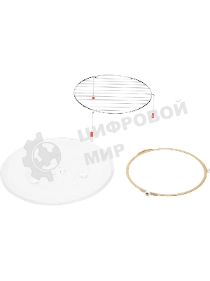 Микроволновая печь встраиваемая Hyundai HBW 2560 BG черный, 25 л, 900 Вт, переключатели - сенсор