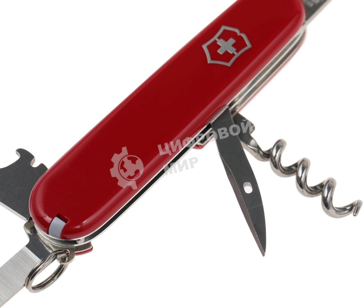 Нож перочинный Victorinox Sportsman (0.3803) 84мм 13 функций красный карт.коробка
