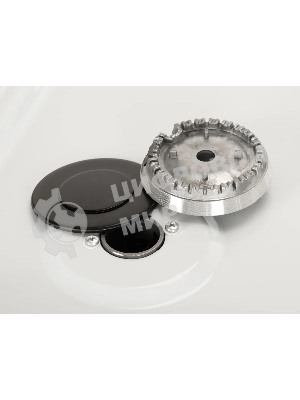 Плита газовая Flama AVG 1407 W белый, конфорок 4 газовых, духовка отсутствует, 50 см x 85 см x 57 см