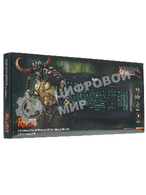 Клавиатура проводная игровая Smartbuy RUSH Savage 311 USB черная SBK-311G-K