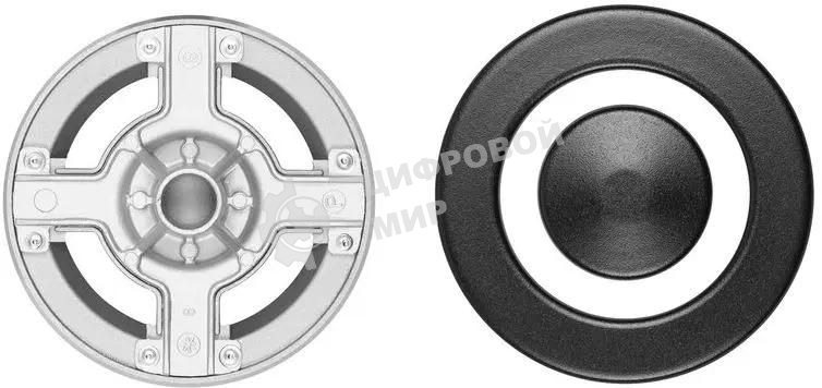 Газовая варочная панель Maunfeld EGHE.64.43CW/G, 4 конфорки, эмалированная сталь, белый