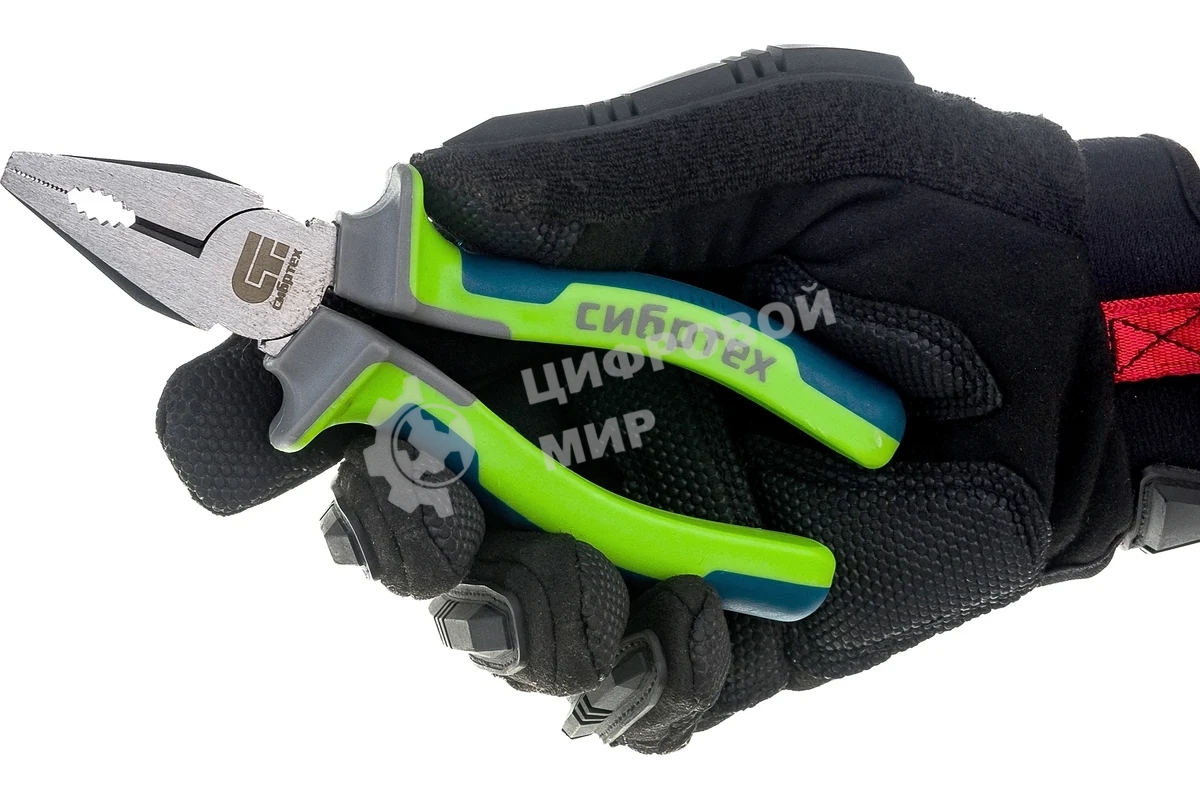 Плоскогубцы Сибртех 17053 комбинированные, 160 мм фосфатирование