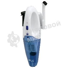 Пылесос ручной Clatronic AKS 828 белый/синий, 400/1400 Вт, уборка сухая, пылесборник контейнер 0.5 л