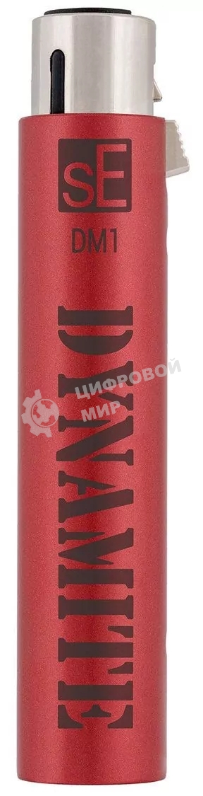 Микрофонный предусилитель sE Electronics DM1 Dynamite 10 Гц - 120,000 Гц (- 0,3 дБ), гейн: 15 дБ / 30 дБ, максимальный выходной уровень (0,5% THD): 9,5 дБВ (3 В), электрический импеданс: 135 Ом, переключаемое входное сопротивление: 50 Ом - 10 Мом