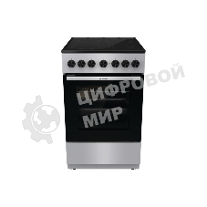 Плита электрическая Gorenje GEC5B41SG серый, конфорок 4 шт, духовка 62 л, 50 см x 85 см x 59.4 см