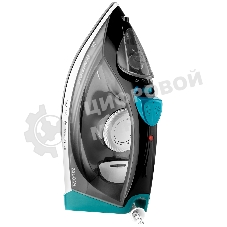 Утюг BRAYER BR4008 серый/зеленый, 2400 Вт, 25 г/мин, 140 г/мин, 330 мл