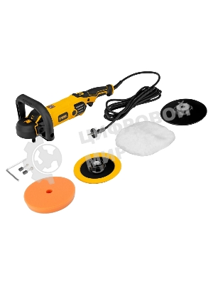 Машина полировальная Denzel CP-180, 1400 Вт, 180 мм, 0-3000 об/мин
