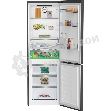 Холодильник Beko B5RCNK363ZWB черный двухкамерный 220/100 л морозилка снизу, Total No Frost