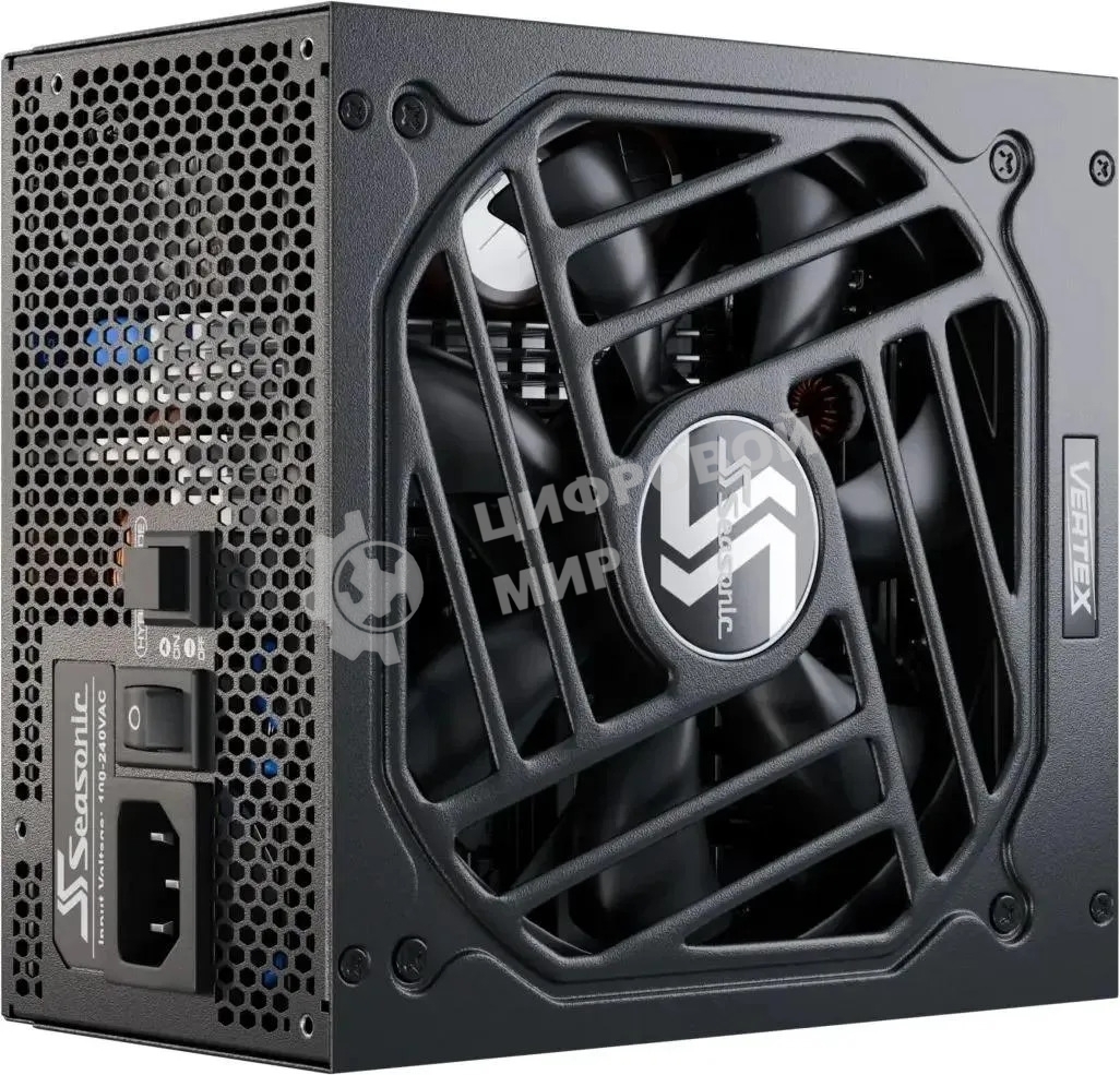 Блок питания Seasonic ATX 1200W VERTEX GX-1200 80 PLUS gold (20+4pin) APFC 135мм fan 18xSATA Cab Manag RTL