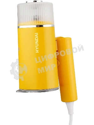 Отпариватель Hyundai H-HSART003 желтый, 1200 Вт, 21 г/мин, 120 мл