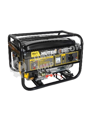 Электрогенератор бензиновый Huter DY3000LX, 2.7 кВт, 67 дБ, 45 кг