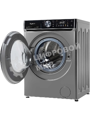 Стиральная машина Бирюса WM-SC914/15 W перламутровый синий, загрузка фронтальная 9 кг, 1400 об/мин, класс А+++