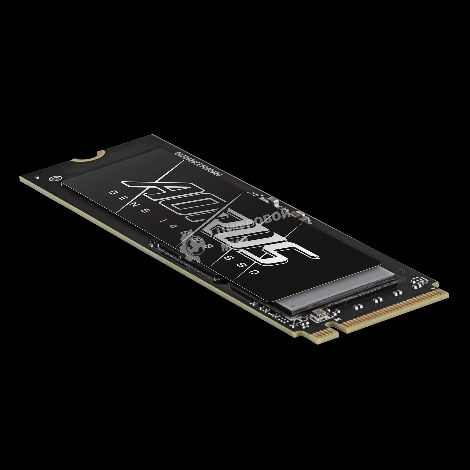 Накопитель SSD Gigabyte AORUS Gen5 14000 AG514K1Tb, 1Tb M.2 2280 PCI-Express 5.0x4, NVMe 2.0, 3D TLC NAND, Phison PS5026-E26, TbW 700