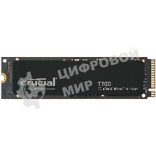 Накопитель SSD Crucial T700 2Tb CT2000T700SSD3, M.2, PCI-E 5.0 x4, TLC 3D NAND R/W - 12400/11800Mb/s