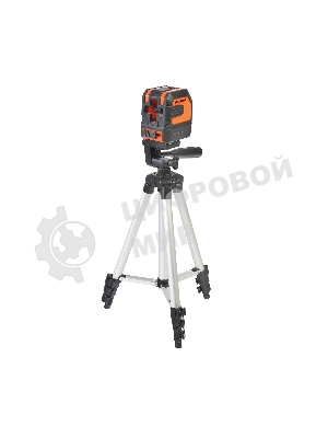Нивелир лазерный PATRIOT LL 101. дальность без приемника 15м., 1/4 дюйма, красный, Длина волный 650Нм, Штатив в комплекте!