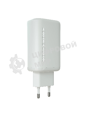 Сетевое зарядное устройство MORE CHOICE NC79 1USB+2Type-C 3.0A PD 65W быстрая зарядка белый