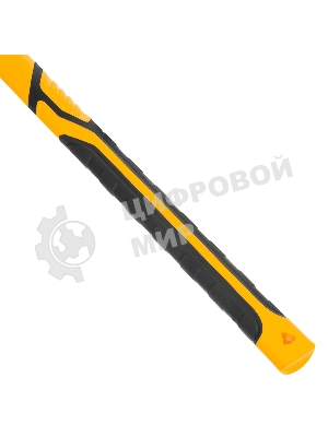 Кувалда Denzel 4000 г, кованая, фибергласовая рукоятка c TPR покрытием, 880 мм