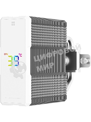 Кулер для процессора Thermalright Assassin X 120 R Digital ARGB White (4-pin PWM, 151mm, Al/Cu, 4x6mm, ARGB, 1x120mm, 70.84CFM, 29.8dBA, 2000RPM, S: 1851/1700/1200/115X, AM5/AM4, white)