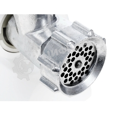 Мясорубка электрическая Ротор Альфа ЭМШ 35/250-2 белый, 1500 Вт, 0.6 кг/мин, защита от перегрузки, насадки - 4