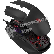 Мышь проводная A4Tech Bloody W65 Max Mini черный, 12000 dpi, USB, кнопки - 9