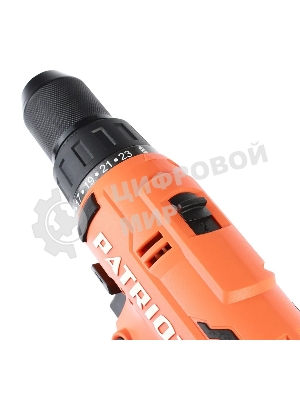 Дрель-шуруповерт Patriot FS 313, 300 Вт, 35 Нм, щеточный