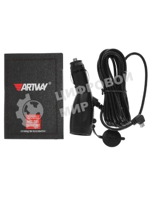 Видеорегистратор с радар-детектором Artway MD-108 GPS черный
