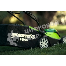 Газонокосилка аккум.GREENWORKS 2501907UA40В 35 см (в компл. 1 аккум 40В 2 А/ч + ЗУ)
