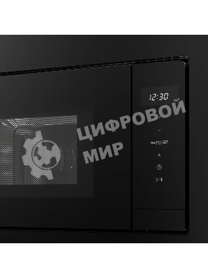 Встраиваемая микроволновая печь Kuppersberg HMW 622 B, ВхШхГ 390х595х315, объем 20 л, мощность 800 Вт, 5 уровней мощности, гриль, 6 автоматических программ, размораживание, сенсорное управление, черный