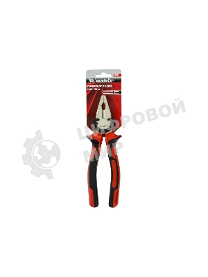 Плоскогубцы Matrix NICKEL 200 мм, никелированные, двухкомпонентные рукоятки