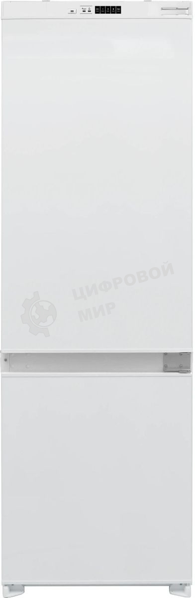 Встраиваемый холодильник Hyundai HBR 1784 2-хкамерн. белый