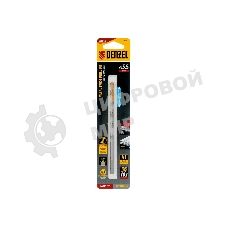 Сверло спиральное по металлу Denzel 5,5 х 139 мм, Р6М5, Golden Tip, удлиненное