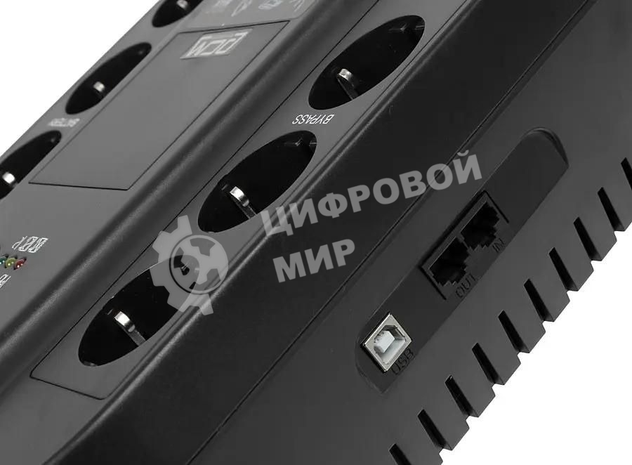 Источник бесперебойного питания Powercom Spider SPD-850U 510Вт 850ВА черный