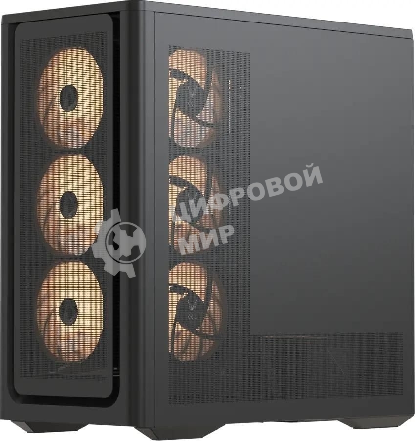 Компьютерный корпус AeroCool/Formula Air Power G9 DUO черный без БП ATX 5x120мм 3x140мм 2xUSB3.0 1xUSB3.1 audio bott PSU