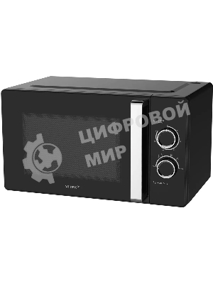 Микроволновая печь Vitek VT-MW1225 черный/хром, 25 л, 900 Вт, переключатели - поворотный механизм