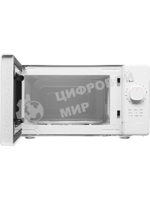 Микроволновая печь WILLZ MOS-2008MW белый, 20 л, 700 Вт, переключатели - поворотный механизм