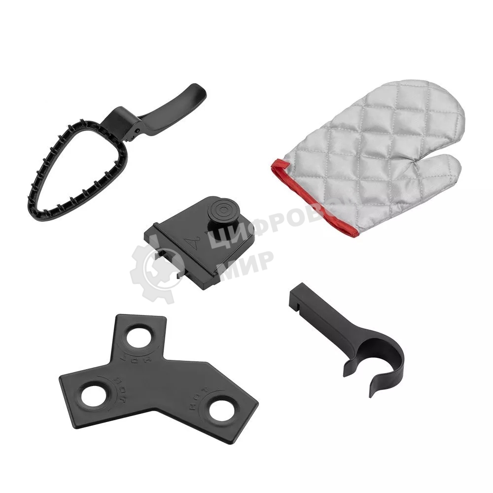 Отпариватель Kitfort КТ-9112 черный/серебристый, 1580 Вт, 32 г/мин, 1.35 л