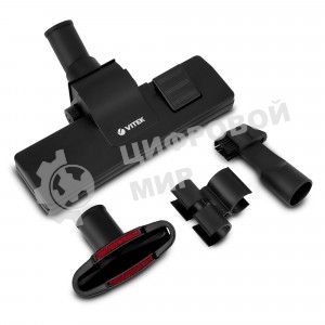 Пылесос Vitek VT-8130 черный/зеленый, 450/2200 Вт, уборка сухая, пылесборник контейнер, 3,5 л