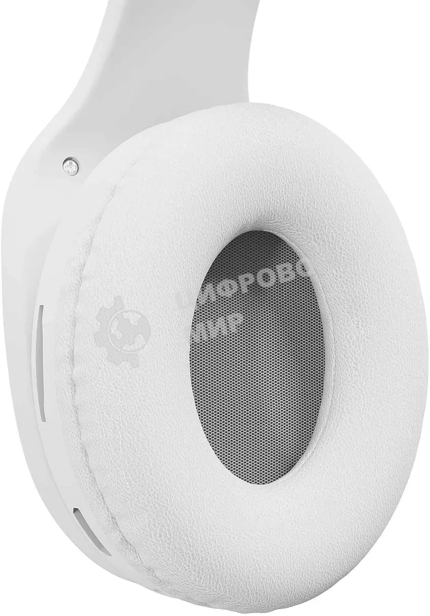 Гарнитура накладные Digma BT-17 белый/белый беспроводные bluetooth оголовье
