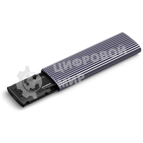 Внешний корпус для SSD Netac WH51 External SSD Case M.2 NVMe/SATA, with A to C cable, Aluminum