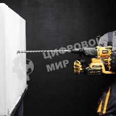 Бур по бетону Denzel двойная спираль, Cobalt W-tip, 16x460 мм, SDS PLUS